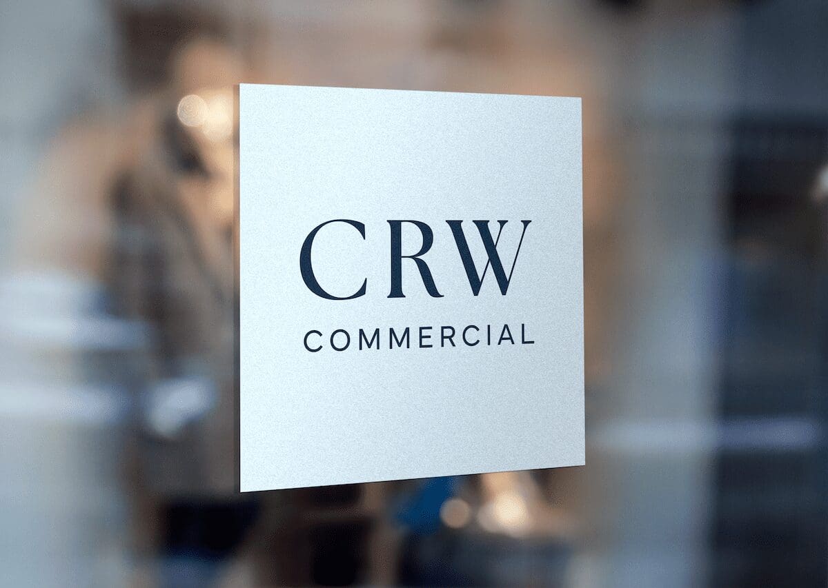 CRW Glass Window Signage